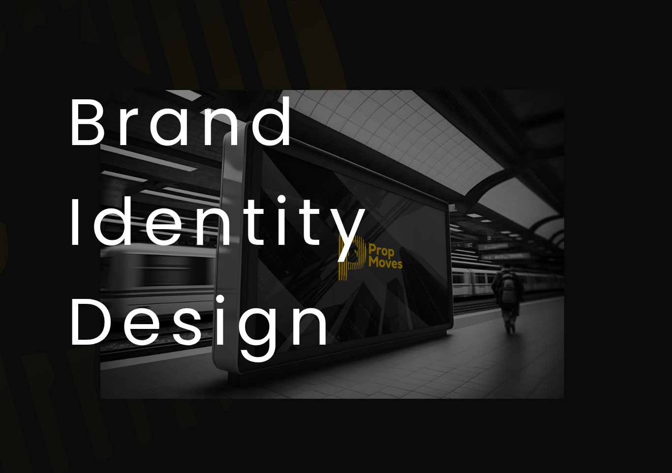 Prop Moves brand identity system preview