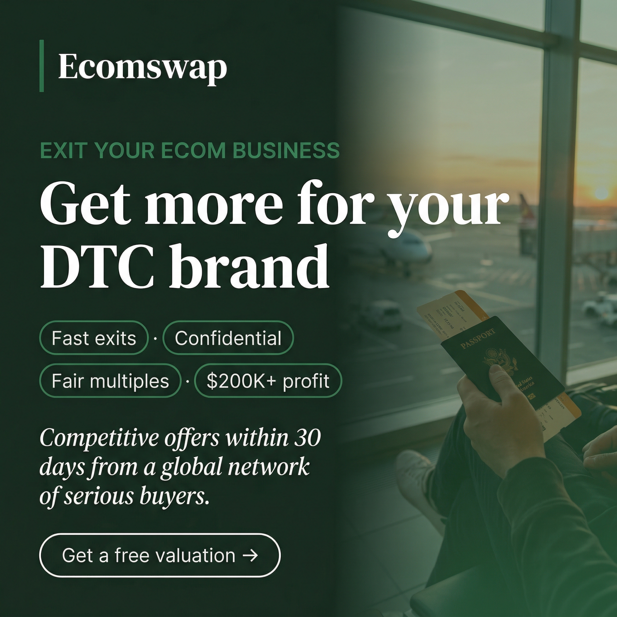 Ecomswap static ad design